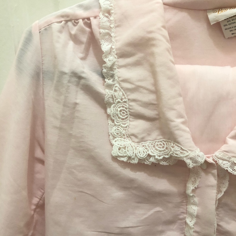Sexy Barbie style semi sheer Nightgown Pajama Set
